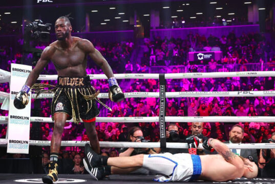 Deontay Wilder re-announced himself to the heavyweight division with a stunning first round knockout win over Robert Helenius.