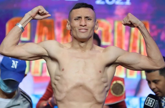 Alvarado is a former light flyweight world champion Photo Credit: Tom Hogan / Hoganphotos-Golden Boy Promotions
