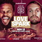 Montana Love faces Stevie Spark in a super lightweight clash on Saturday in Cleveland, live on DAZN Photo Credit: Matchroom Boxing