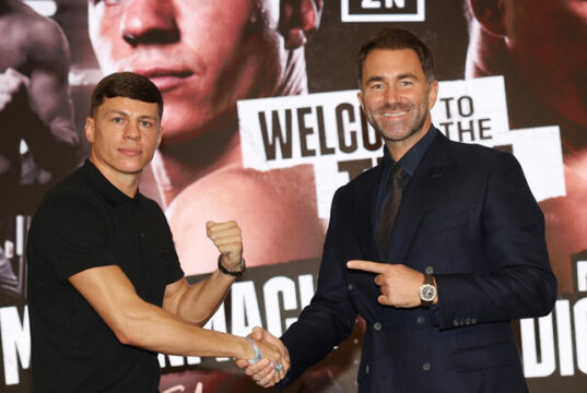 Pat McCormack penned a deal with Eddie Hearn's Matchroom Boxing Photo Credit: Matchroom Boxing