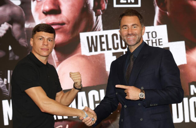 Pat McCormack penned a deal with Eddie Hearn's Matchroom Boxing Photo Credit: Matchroom Boxing