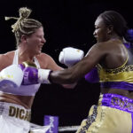 Dicaire was previously outclassed by Shields Photo Credit: AP Photo / Carlos Osorio