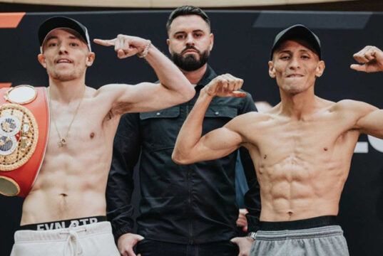 Sunny Edwards defends his IBF flyweight title against Felix Alvarado in the main event of a stacked Probellum card in Sheffield on Friday Photo Credit: Probellum