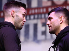 Josh Taylor's rematch with Jack Catterall will be staged in Glasgow on February 4 on Sky Sports Box Office Photo Credit: Mikey Williams/Top Rank via Getty Images