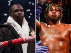 Dillian Whyte returns to the ring against Jermaine Franklin in Wembley on Saturday Photo Credit: Queensberry Promotions/Stephanie Trapp/SHOWTIME