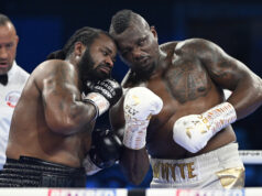 Dillian Whyte grinded out a hard-fought victory over American Jermaine Franklin. Photo Credit: Mark Robinson/Matchroom Boxing