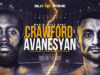 Terence Crawford defends his WBO welterweight crown against David Avanesyan in Omaha on Saturday on BLK Prime pay-per-view Photo Credit: BLK Prime