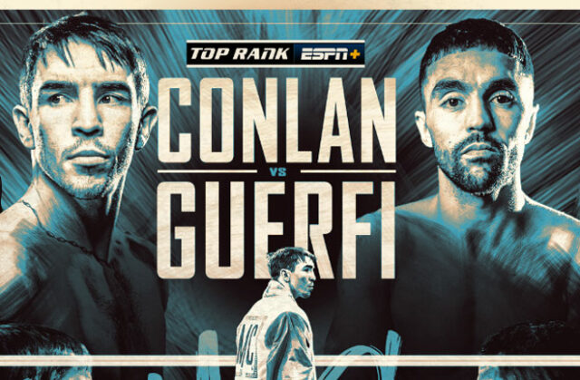 Michael Conlan faces Karim Guerfi in Belfast on Saturday Photo Credit: Top Rank Boxing