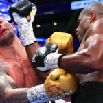 Dubois survived three knockdowns to stop Lerena Photo Credit: Mikey Williams/Top Rank via Getty Images