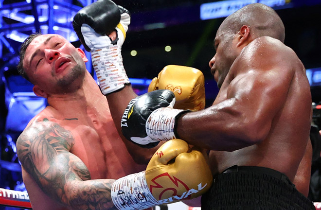 Dubois survived three knockdowns to stop Lerena Photo Credit: Mikey Williams/Top Rank via Getty Images