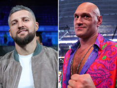 Carl Froch believes Tyson Fury would have too much for Oleksandr Usyk Photo Credit: Mark Robinson/Ed Mulholland/Matchroom Boxing
