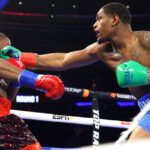 Anderson stopped Forrest in two rounds to remain perfect Photo Credit: Mikey Williams / Top Rank via Getty Images