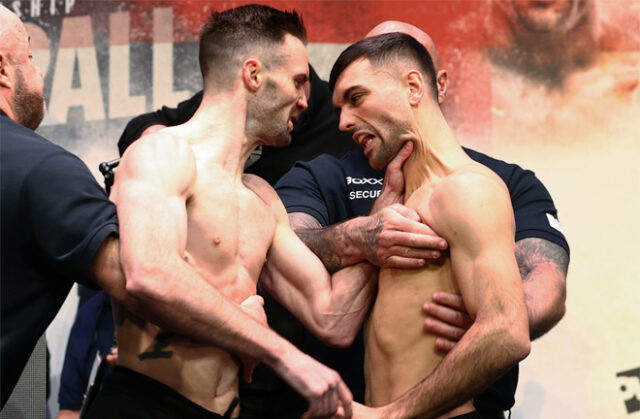 Josh Taylor and Jack Catterall are set to rematch in Glasgow in March Photo Credit: Mikey Williams/Top Rank via Getty Images