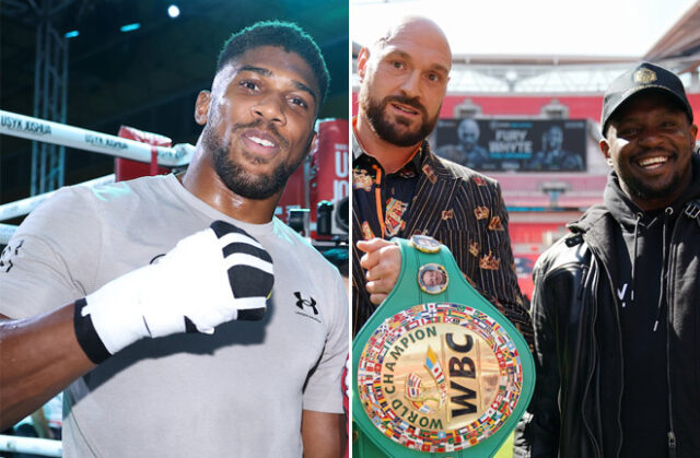 Anthony Joshua says a rematch with Dillian Whyte would be more appealing than a clash with Tyson Fury Photo Credit: Mark Robinson/Matchroom Boxing/Queensberry Promotions