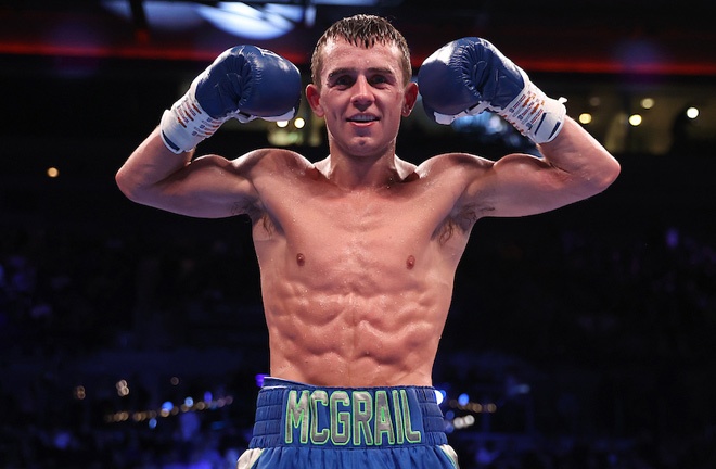 McGrail fights for the sixth time as a professional Photo Credit: Mark Robinson/Matchroom Boxing