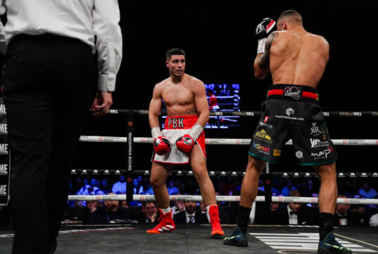 Kelly has impressed since defeat to Avanesyan (Photo Credit: Wasserman Boxing.)