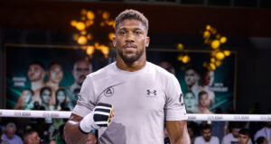 Anthony Joshua is heading out to America to reportedly link-up with trainer Derrick James Photo Credit: Mark Robinson/Matchroom Boxing