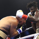 Ajagba stopped Darmos in two rounds in August Photo Credit: Mikey Williams / Top Rank via Getty Images