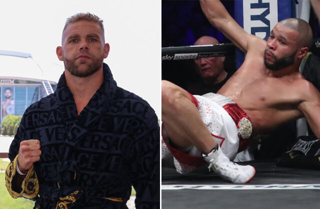 Billy Joe Saunders believes Chris Eubank Jr should hang up his gloves after his loss to Liam Smith Photo Credit: Ed Mulholland/Matchroom/Lawrence Lustig/BOXXER