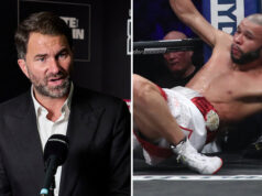 Eddie Hearn says Chris Eubank Jr looked "lost" against Liam Smith on Saturday Photo Credit: Mark Robinson/Matchroom Boxing/Lawrence Lustig/BOXXER