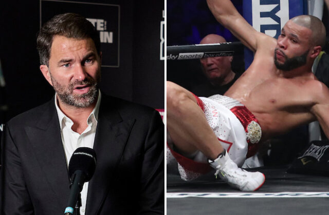 Eddie Hearn says Chris Eubank Jr looked 