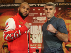 Chris Eubank Jr faces Liam Smith in Manchester on Saturday Photo Credit: Lawrence Lustig/BOXXER