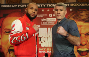 Chris Eubank Jr faces Liam Smith in Manchester on Saturday Photo Credit: Lawrence Lustig/BOXXER