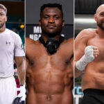 Francis Ngannou is eyeing future clashes with Tyson Fury and Anthony Joshua after leaving the UFC Photo Credit: Mark Robinson/Matchroom Boxing/Jeff Bottari /Zuffa LLC/Queensberry Promotions