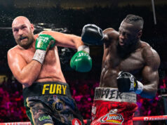 68% of people say they would take a right hand from Deontay Wilder for £1m Photo Credit: Ryan Hafey / Premier Boxing Champions