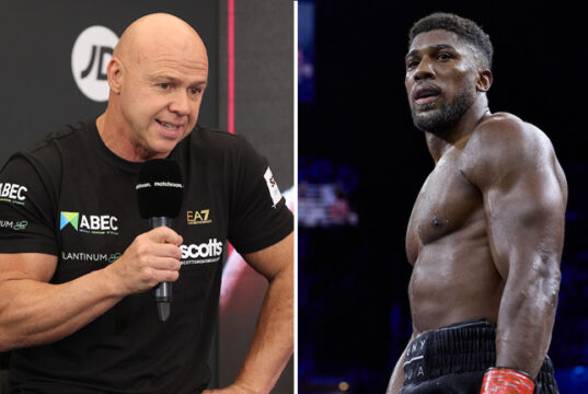 Dominic Ingle says Anthony Joshua must rediscover the mentality he had Photo Credit: Mark Robinson/Matchroom Boxing