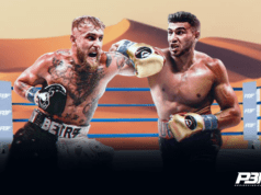 Jake Paul and Tommy Fury are reportedly set to fight on February 25 in Saudi Arabia Photo Credit: Pro Boxing Fans