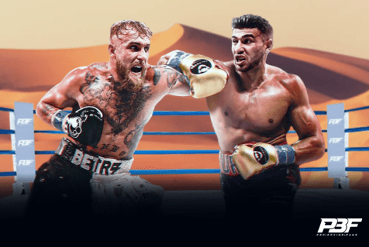 Jake Paul and Tommy Fury are reportedly set to fight on February 25 in Saudi Arabia Photo Credit: Pro Boxing Fans
