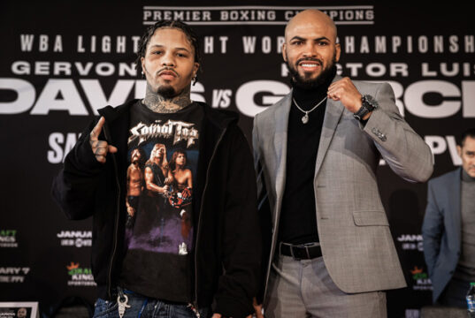 Gervonta Davis faces Hector Luis Garcia in Washington on Saturday Photo Credit: Amanda Westcott/SHOWTIME