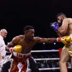 Muhsin Cason dropped Taryel Jafarov with a big overhand right in the first round resulting in Jararov not coming out for the second round. Photo Credit: Skills Challenge Entertainment.