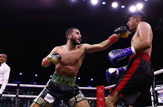 Bader Samreen kicked off fight night with a 1st round TKO. Photo Credit: Skill Challenge Entertainment