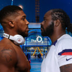 Anthony Joshua faces Jermaine Franklin on April 1 at the O2 Arena Photo Credit: Eddie Keogh/Mark Robinson/Matchroom Boxing