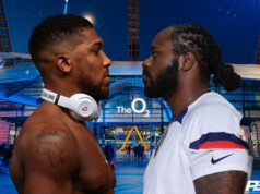 Anthony Joshua faces Jermaine Franklin on April 1 at the O2 Arena Photo Credit: Eddie Keogh/Mark Robinson/Matchroom Boxing