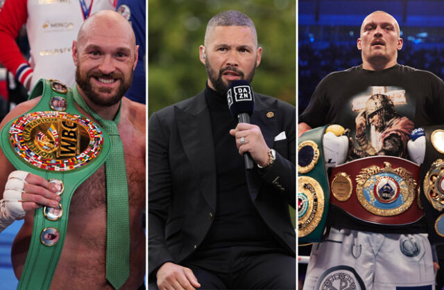 Tony Bellew believes that Oleksandr Usyk will beat Tyson Fury Photo Credit: Queensberry Promotions/Mark Robinson/Matchroom Boxing