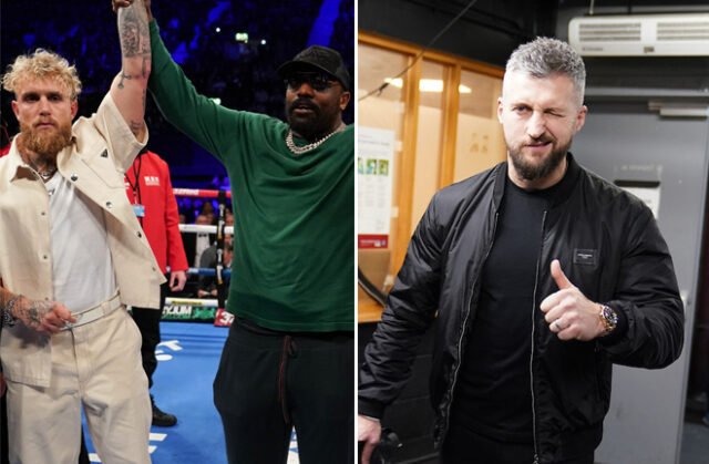 Derek Chisora has claimed that Jake Paul would beat Carl Froch Photo Credit: Queensberry Promotions/Dave Thompson/Matchroom Boxing