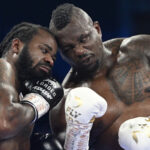Franklin was edged out by Whyte in November Photo Credit: Matthew Pover/Matchroom Boxing