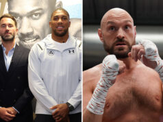 Eddie Hearn says Anthony Joshua is willing to face Tyson Fury if he doesn't fight Oleksandr Usyk Photo Credit: Mark Robinson/Matchroom Boxing/Queensberry Promotions