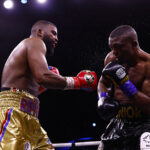 Badou Jack became a three weight world champion with a 12th round TKO stoppage over Ilunga Mukabu. Photo Credit:Tommy Fury maintained his unbeaten record by giving Jake Paul his first taste of defeat via Split Decision. Photo Credit: Skill Challenge Entertainment