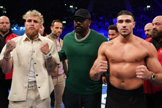 Jake Paul faces Tommy Fury in Saudi Arabia on Sunday Photo Credit: Queensberry Promotions