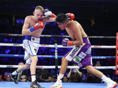 Wilson and Navarrete served up a FOTY contender. (Photo Credit: Top Rank Boxing)