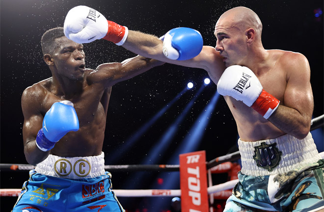 Pedraza battled to a draw with Commey in August Photo Credit: Mikey Williams / Top Rank via Getty Images