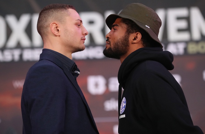 Zak Chelli and Anthony Sims Jr meet in a super middleweight clash on Saturday Photo Credit: BOXXER/Lawrence Lustig