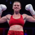 Nicolson looks to extend her unbeaten record Photo Credit: Mark Robinson/Matchroom Boxing