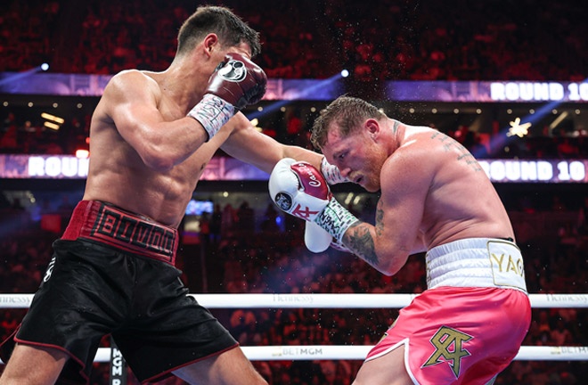 Canelo could rematch Bivol if he beats Ryder Photo Credit: Ed Mulholland/Matchroom