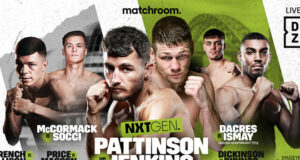 Cyrus Pattinson faces Chris Jenkins atop a NXTGEN bill in Newcastle on Saturday, live on DAZN Photo Credit: Matchroom Boxing