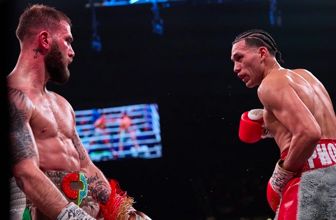 Plant made a confident start against Benavidez Photo Credit: Esther Lin/SHOWTIME